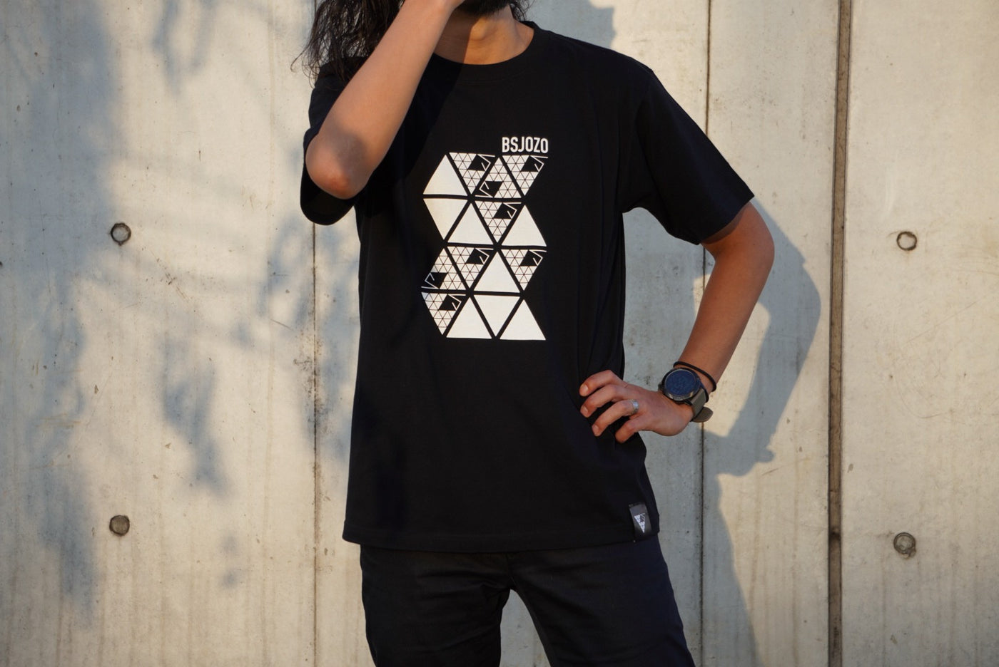 BSロゴ Tシャツ（黒） 商品写真 2